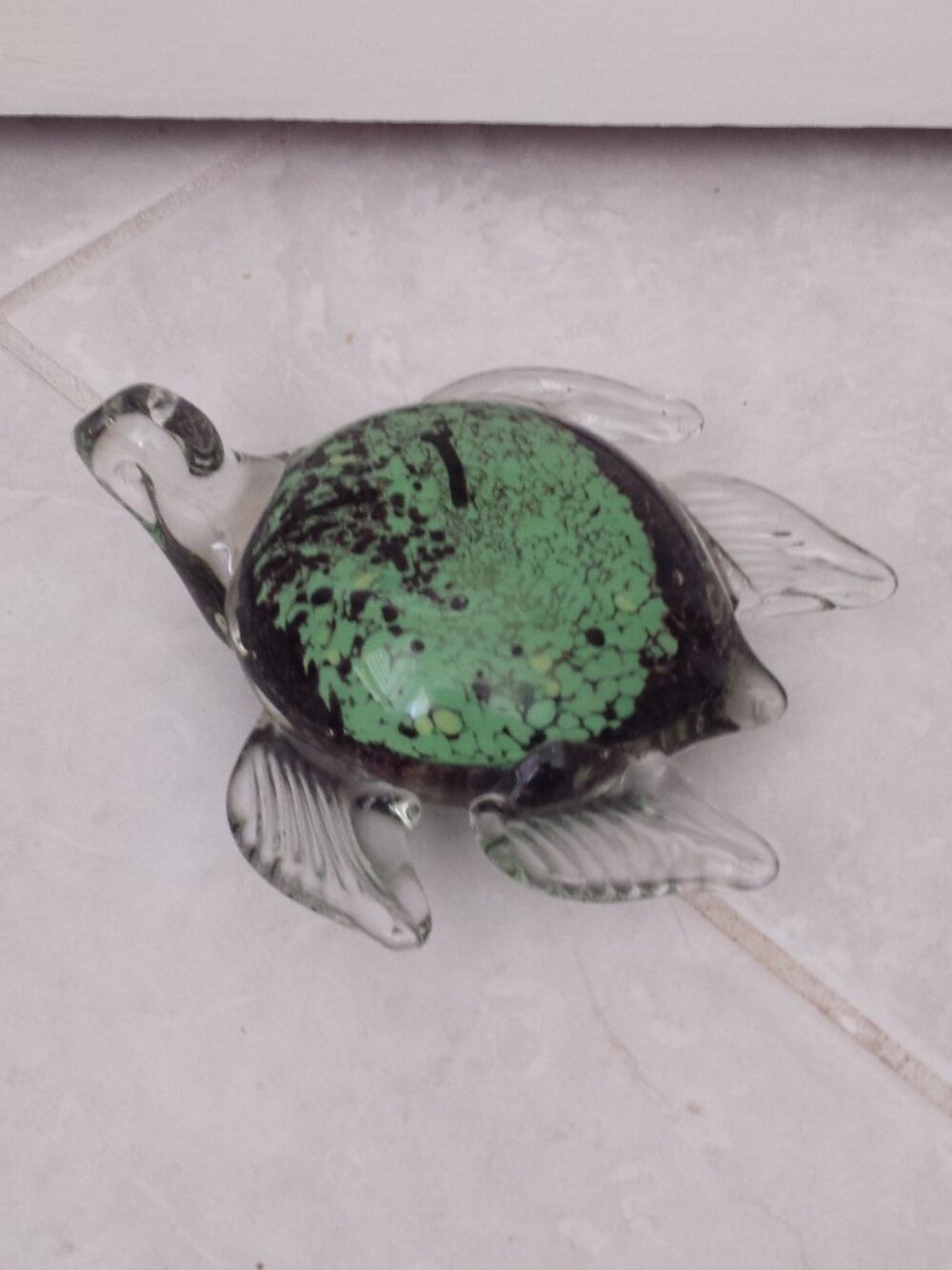 Colored Glass Turtle